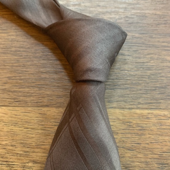 Lanvin Vintage Wide Silk Tie - Picture 7 of 8
